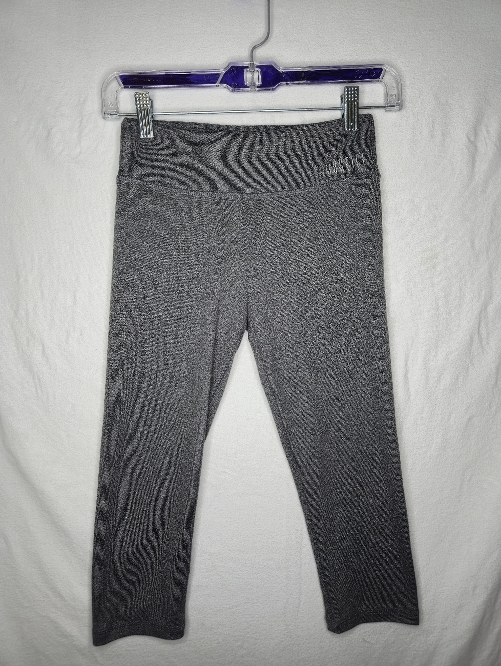 Justice Girl's Gray Lehgings Size 12